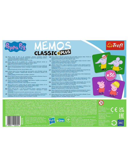 TR-2270,Joc Memos Classic Plus Peppa Pig