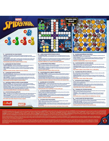 TR-2419,Joc Spiderman 2in1 Ludo Si Serpisori Scari