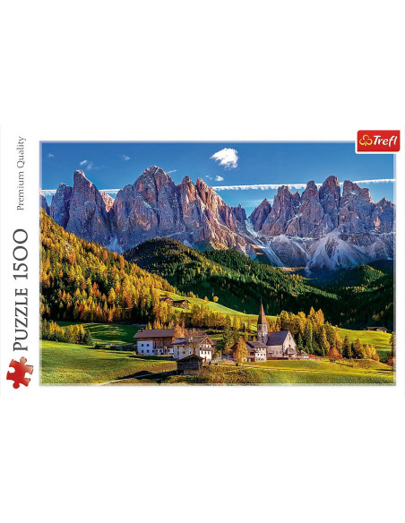 TR-26163,Puzzle Trefl 1500 Muntii Dolomiti