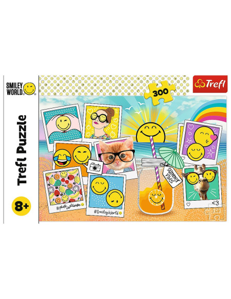 TR-23019,Puzzle Trefl 300 Zambete Din Vacanta