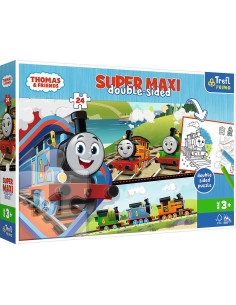 TR-41014,Puzzle Trefl Primo 24 Super Maxi Thomas Si Prietenii