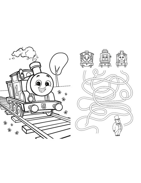 TR-41014,Puzzle Trefl Primo 24 Super Maxi Thomas Si Prietenii