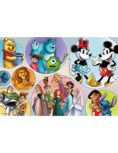 TR-50033,Puzzle Trefl Primo Super Shape Xxl 160 Disney 100 Lumea Disney