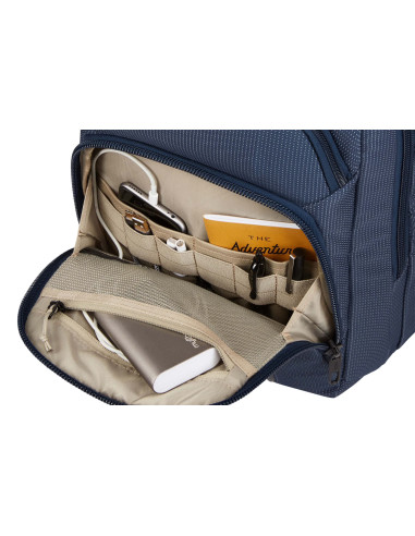 C2BP114 DRESS BLUE,RUCSAC THULE Crossover 2, 20 l, pt. notebook de max. 14 inch, 1 compartiment, buzunar frontal x 2 | buzunar l