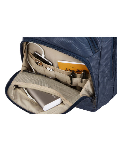 C2BP114 DRESS BLUE,RUCSAC THULE Crossover 2, 20 l, pt. notebook de max. 14 inch, 1 compartiment, buzunar frontal x 2 | buzunar l