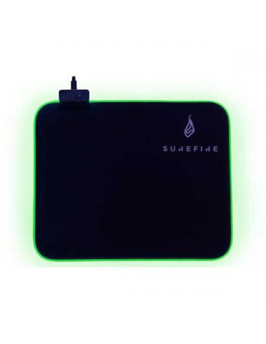 48812,Mouse Pad SureFire by Verbatim Silent Flight RGB-320, Negru