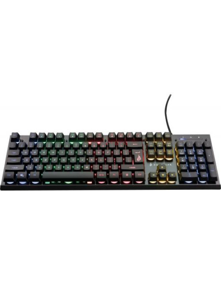 48707,Tastatura SureFire by Verbatim KingPin X2, RGB LED, USB, Negru