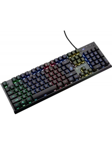 48707,Tastatura SureFire by Verbatim KingPin X2, RGB LED, USB, Negru