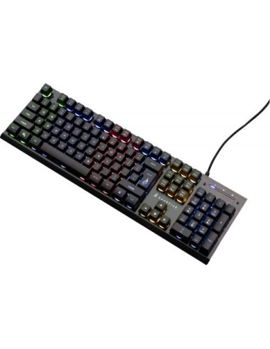 48707,Tastatura SureFire by Verbatim KingPin X2, RGB LED, USB, Negru