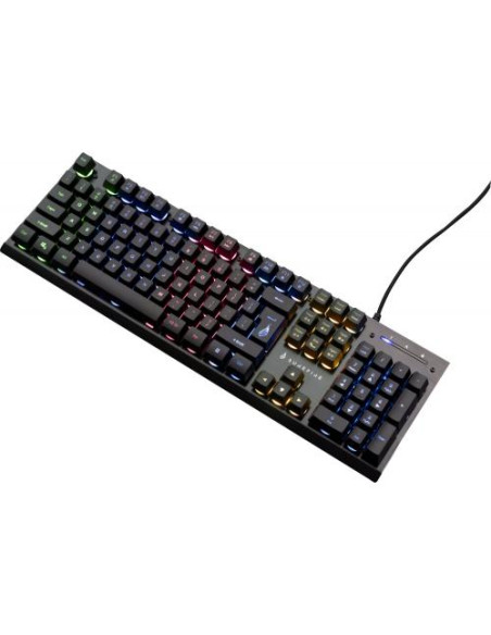 48707,Tastatura SureFire by Verbatim KingPin X2, RGB LED, USB, Negru