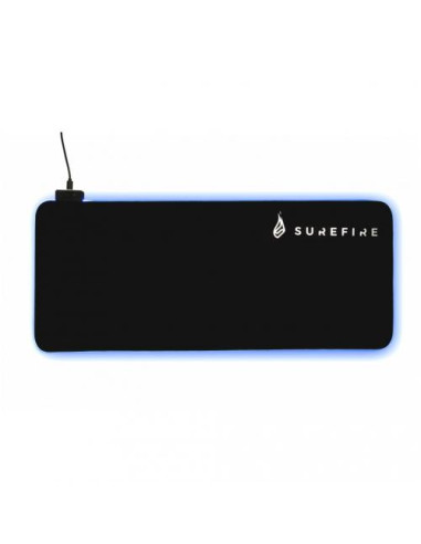 48813,Mouse Pad SureFire by Verbatim Silent Flight RGB-680, Negru