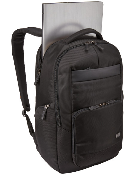 NOTIBP-116 BLACK,RUCSAC CASE LOGIC, pt. notebook de max. 15.6 inch, 2 compartimente, buzunar frontal x 2 | buzunar lateral x 2, 