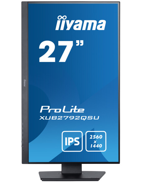 XUB2792QSU-B5,Monitor Iiyama XUB2792QSU-B5, 68,6 cm (27"), 2560 x 1440 Pixel, Full HD, LED, 5 ms, Negru
