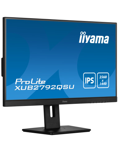 XUB2792QSU-B5,Monitor Iiyama XUB2792QSU-B5, 68,6 cm (27"), 2560 x 1440 Pixel, Full HD, LED, 5 ms, Negru