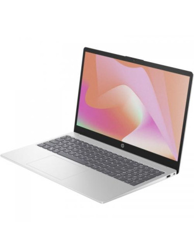 7K0M2EA#AKE,Laptop HP 15-fc0025nq, AMD Ryzen 5 7520U, 15.6inch, RAM 8GB, SSD 256GB, Natural Silver