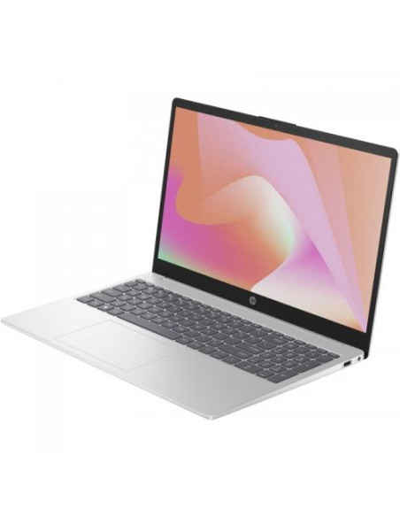 7K0M2EA#AKE,Laptop HP 15-fc0025nq, AMD Ryzen 5 7520U, 15.6inch, RAM 8GB, SSD 256GB, Natural Silver