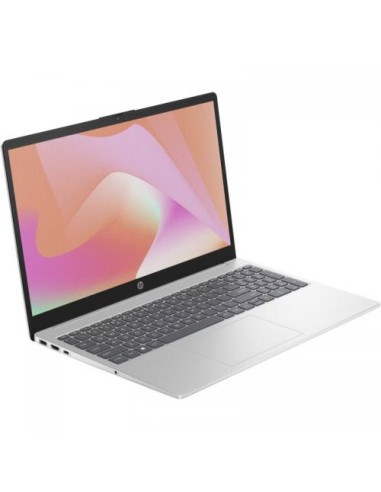 7K0M2EA#AKE,Laptop HP 15-fc0025nq, AMD Ryzen 5 7520U, 15.6inch, RAM 8GB, SSD 256GB, Natural Silver