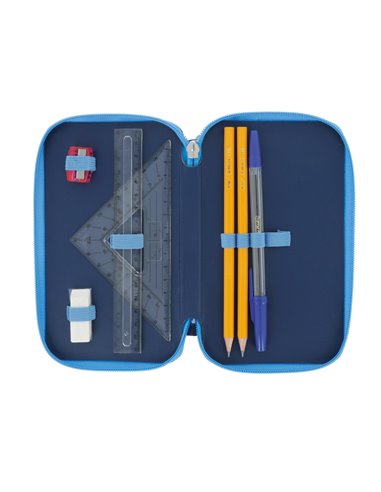 50043385,Penar echipat 23 piese, 2 compartimente, motiv Deep Sea