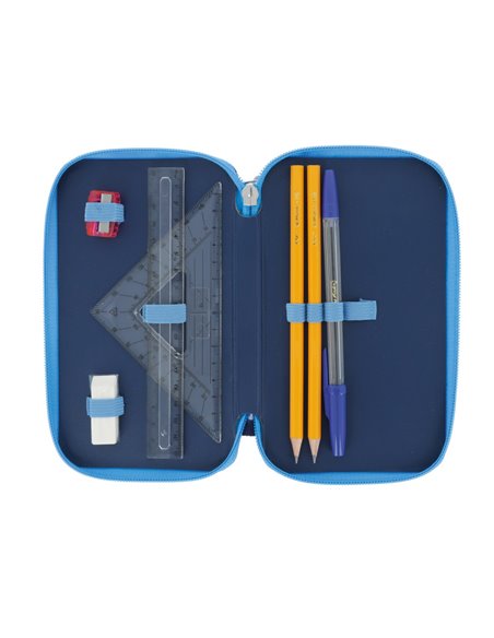 50043385,Penar echipat 23 piese, 2 compartimente, motiv Deep Sea