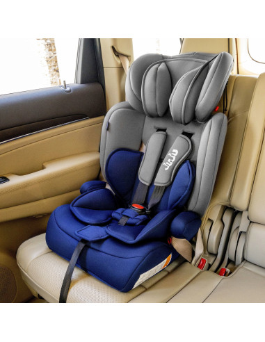 JU1200-EF-07,Scaun Auto Juju Safe Rider, Gri-Bleumarin