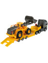S213726000,Camion Majorette Volvo cu remorca si buldozer