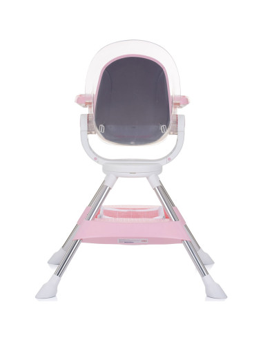 STHVI0234RW,Scaun de masa cu sezut rotativ Chipolino Vision rose water
