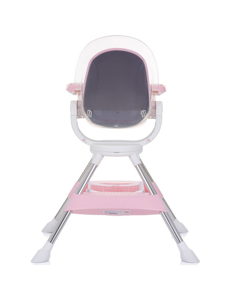 STHVI0234RW,Scaun de masa cu sezut rotativ Chipolino Vision rose water