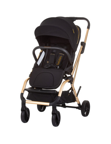 LKTW02302EB,Carucior Chipolino Twister ebony cu sezut rotativ