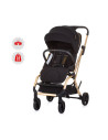 LKTW02302EB,Carucior Chipolino Twister ebony cu sezut rotativ