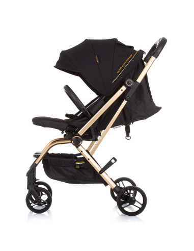 LKTW02302EB,Carucior Chipolino Twister ebony cu sezut rotativ