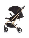 LKTW02302EB,Carucior Chipolino Twister ebony cu sezut rotativ