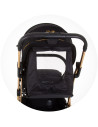 LKTW02302EB,Carucior Chipolino Twister ebony cu sezut rotativ