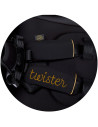 LKTW02302EB,Carucior Chipolino Twister ebony cu sezut rotativ
