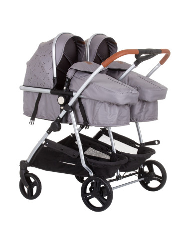 KBDS02302GT,Carucior gemeni Chipolino Duo Smart 2 in 1 graphite
