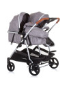 KBDS02302GT,Carucior gemeni Chipolino Duo Smart 2 in 1 graphite