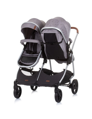 KBDS02302GT,Carucior gemeni Chipolino Duo Smart 2 in 1 graphite