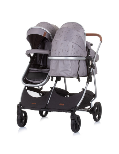 KBDS02302GT,Carucior gemeni Chipolino Duo Smart 2 in 1 graphite