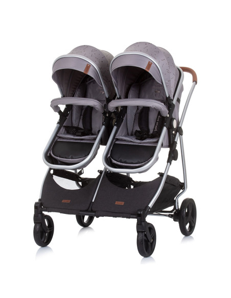 KBDS02302GT,Carucior gemeni Chipolino Duo Smart 2 in 1 graphite