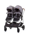 KBDS02302GT,Carucior gemeni Chipolino Duo Smart 2 in 1 graphite