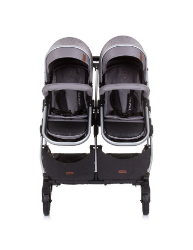 KBDS02302GT,Carucior gemeni Chipolino Duo Smart 2 in 1 graphite
