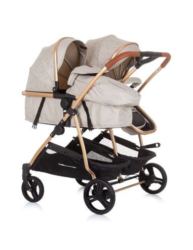KBDS02303SA,Carucior gemeni Chipolino Duo Smart 2 in 1 sand