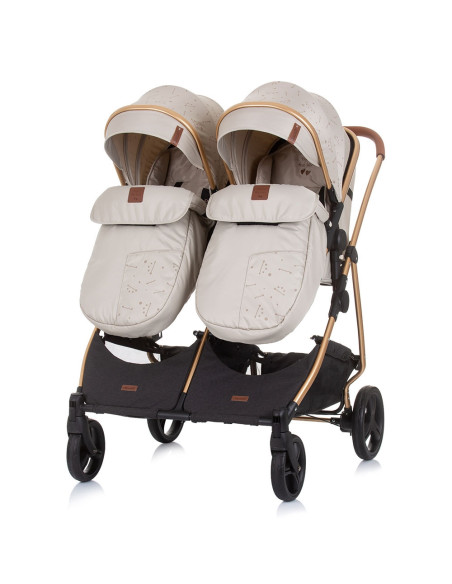 KBDS02303SA,Carucior gemeni Chipolino Duo Smart 2 in 1 sand