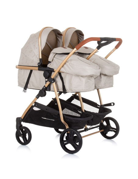 ST-KBDS02303SA,Carucior gemeni Chipolino Duo Smart 3 in 1 sand