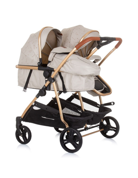 ST-KBDS02303SA,Carucior gemeni Chipolino Duo Smart 3 in 1 sand
