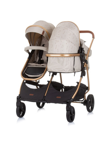 ST-KBDS02303SA,Carucior gemeni Chipolino Duo Smart 3 in 1 sand