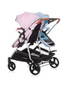 ST-KBDS02305RS,Carucior gemeni Chipolino Duo Smart 3 in 1 rose water sky