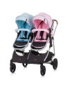 ST-KBDS02305RS,Carucior gemeni Chipolino Duo Smart 3 in 1 rose water sky