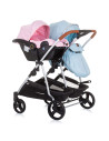 ST-KBDS02305RS,Carucior gemeni Chipolino Duo Smart 3 in 1 rose water sky