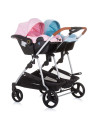 ST-KBDS02305RS,Carucior gemeni Chipolino Duo Smart 3 in 1 rose water sky