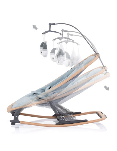 SHEVL02304SK,Scaunel balansoar Chipolino Velvet sky wood